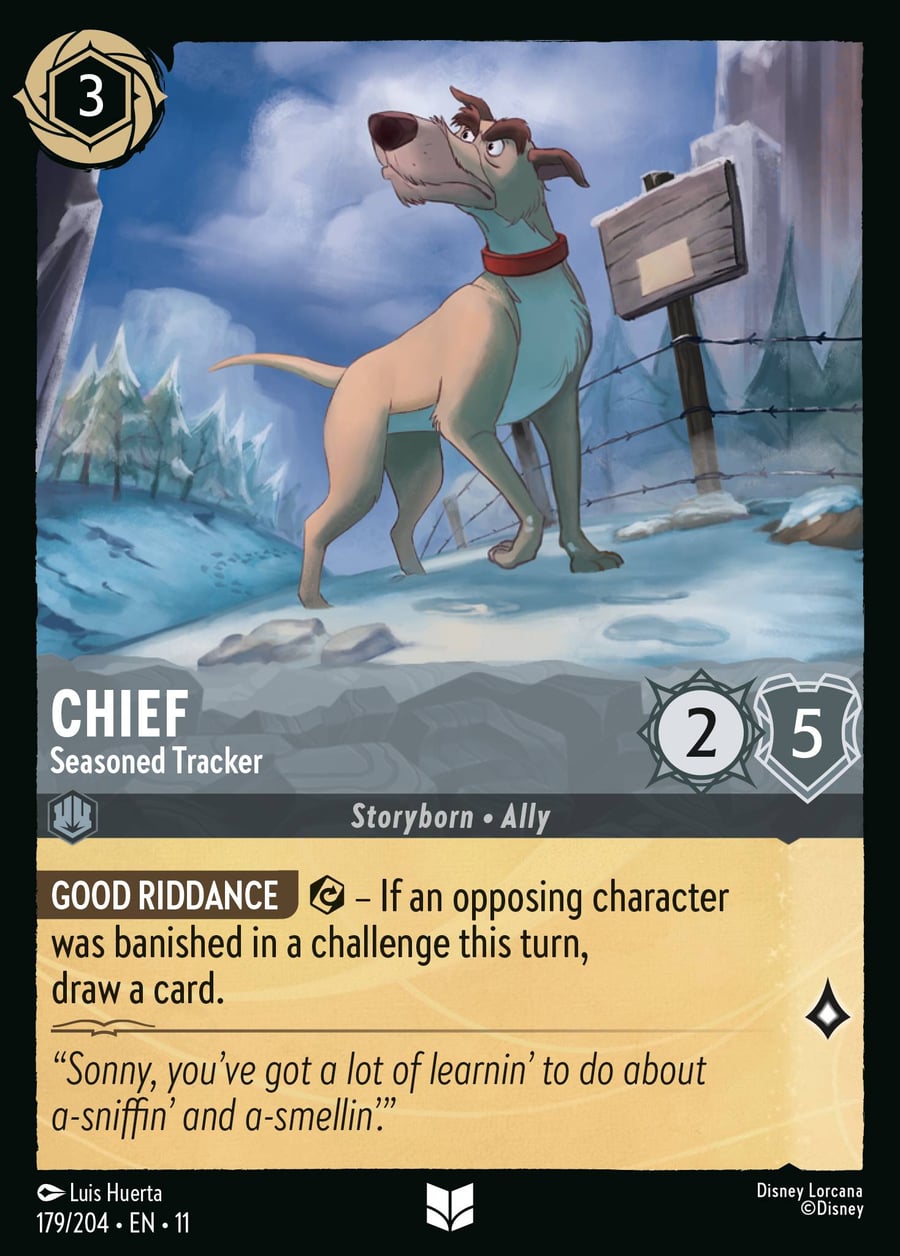 Chief - Seasoned Tracker card art