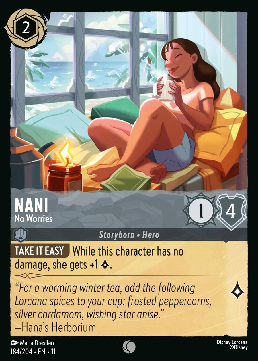 Nani - No Worries card art