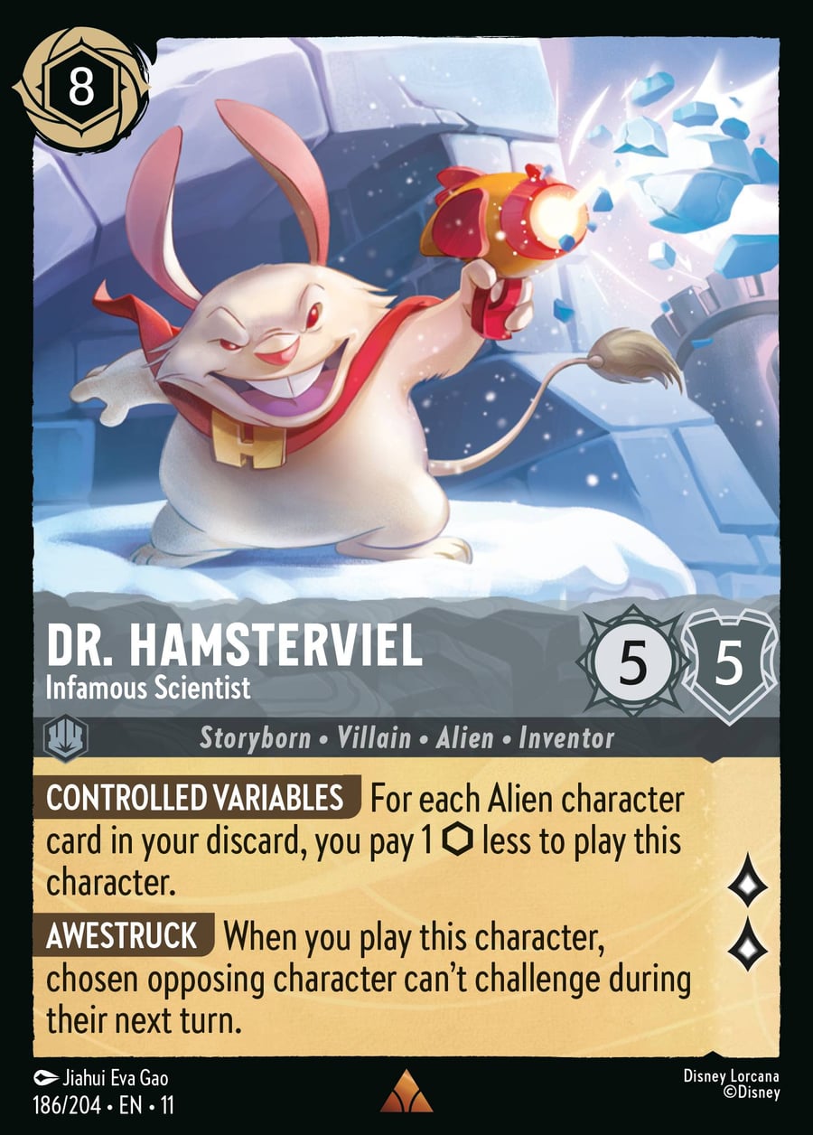 Dr. Hamsterviel - Infamous Scientist card art