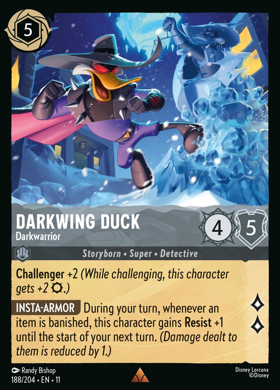 Darkwing Duck - Darkwarrior card art