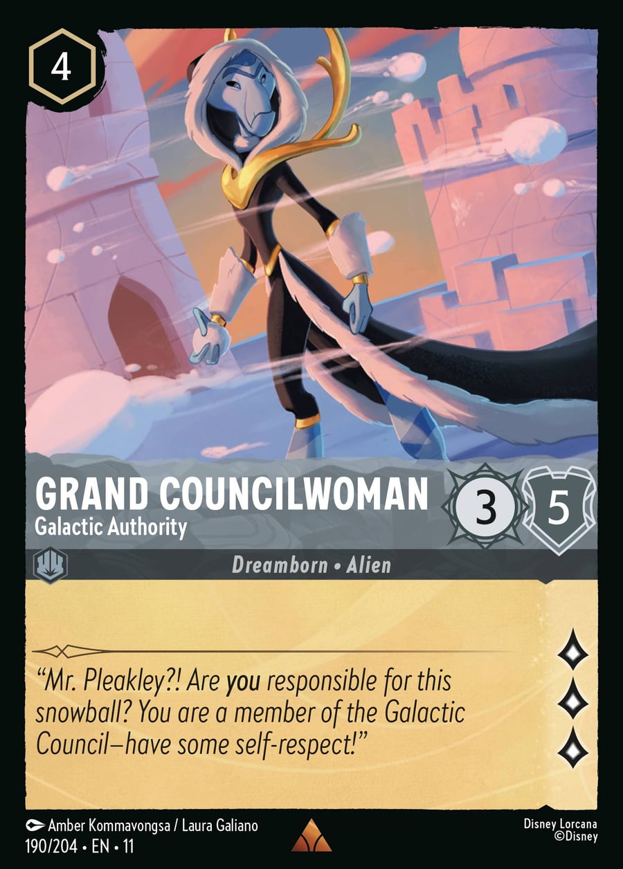Grand Councilwoman - Galactic Authority card art