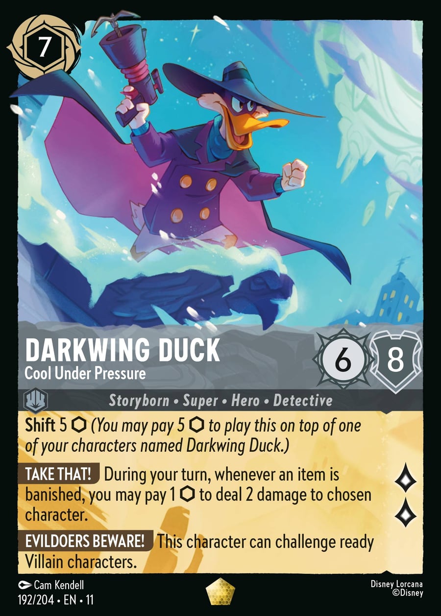 Darkwing Duck - Cool Under Pressure card art