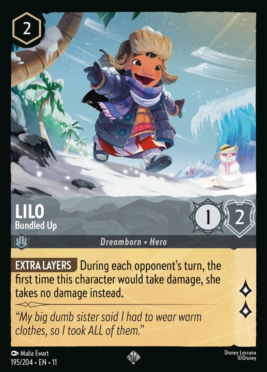 Lilo - Bundled Up card art