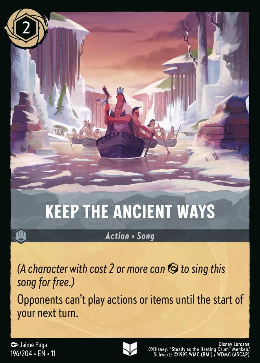 Keep the Ancient Ways card art