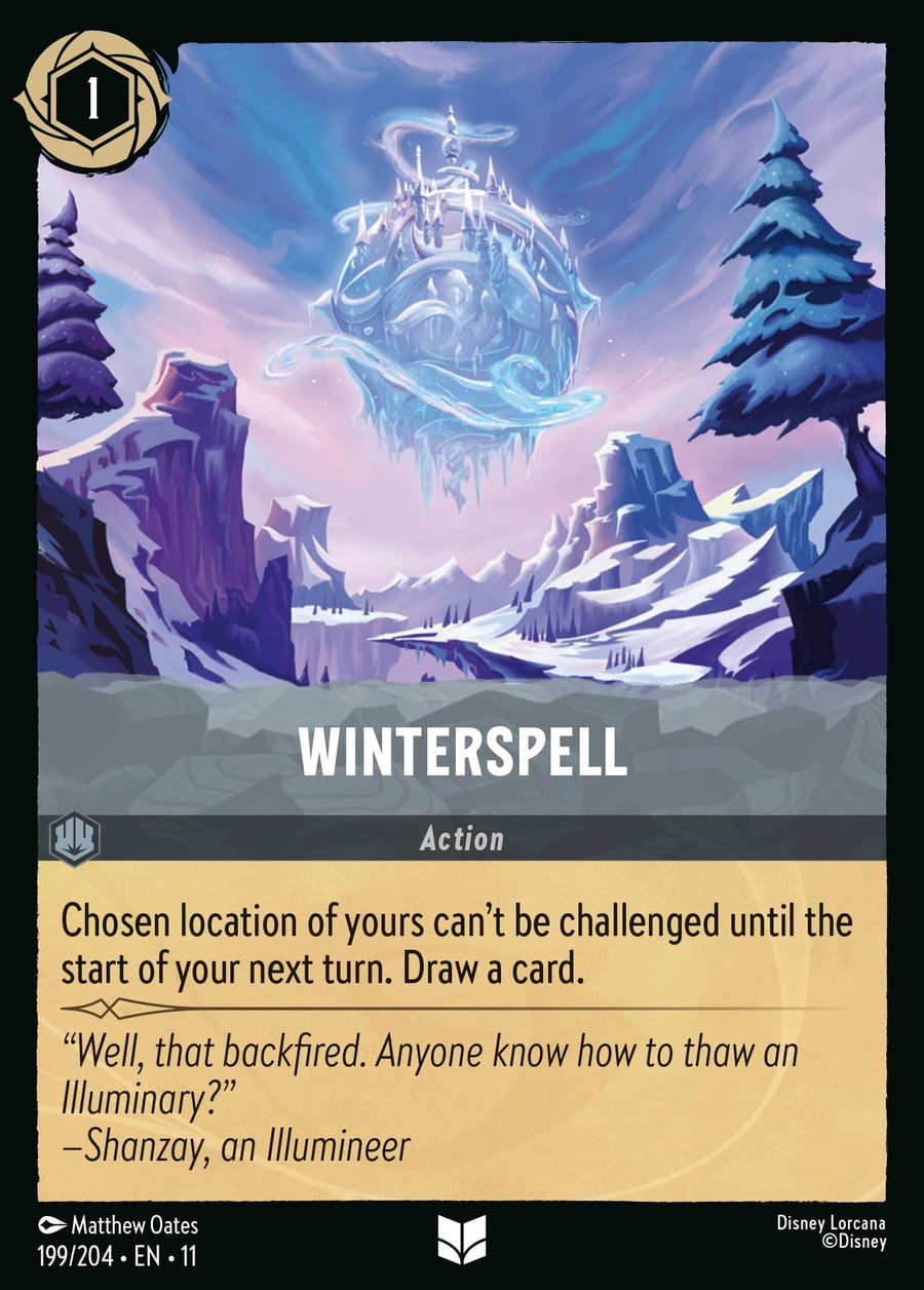Winterspell card art
