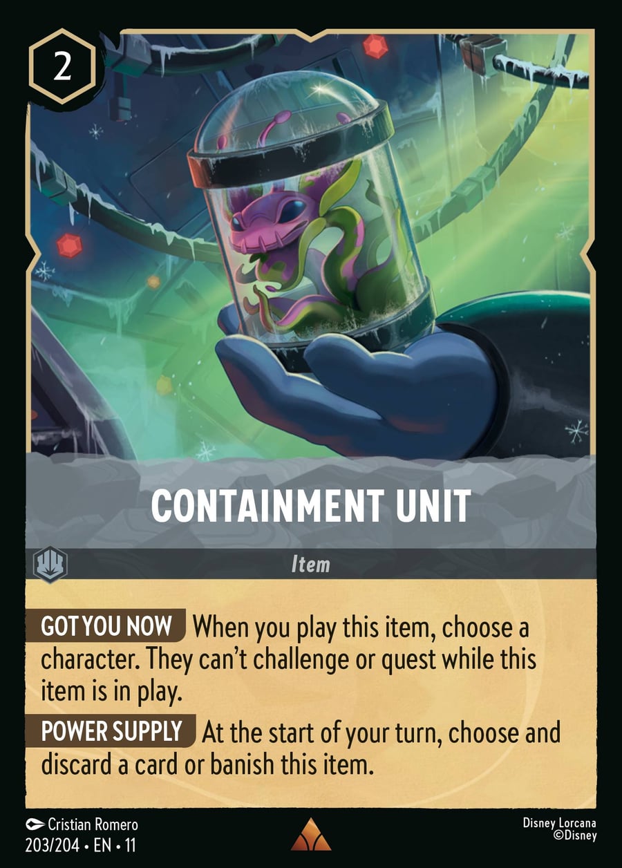 Containment Unit card art