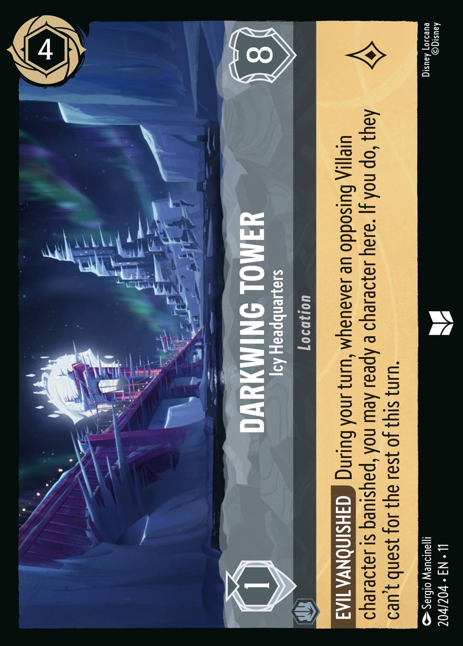 Darkwing Tower - Icy Headquarters card art