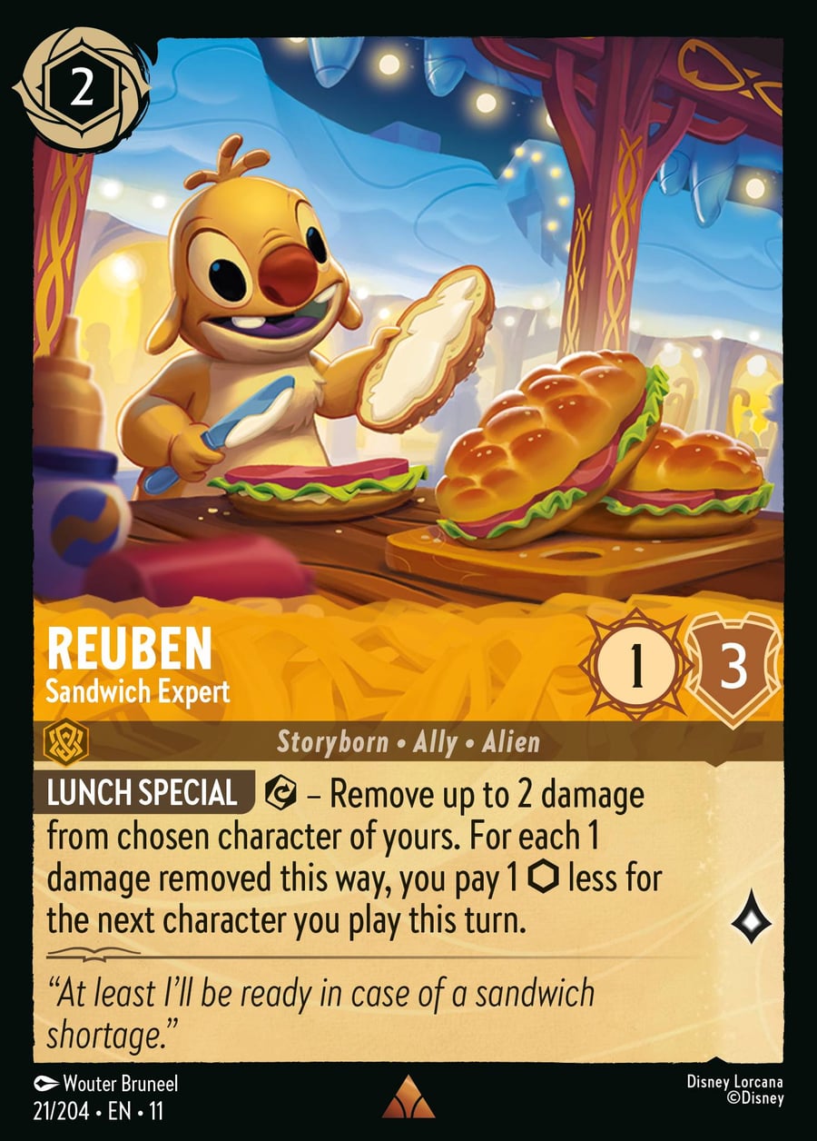 Reuben - Sandwich Expert card art