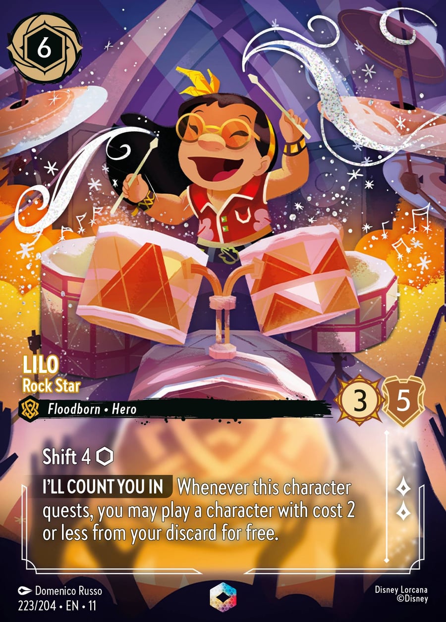 Lilo - Rock Star card art