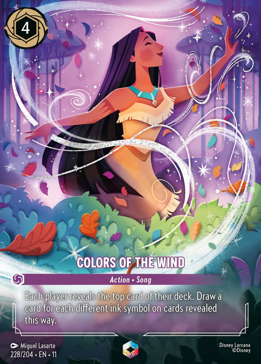 Colors of the Wind card art