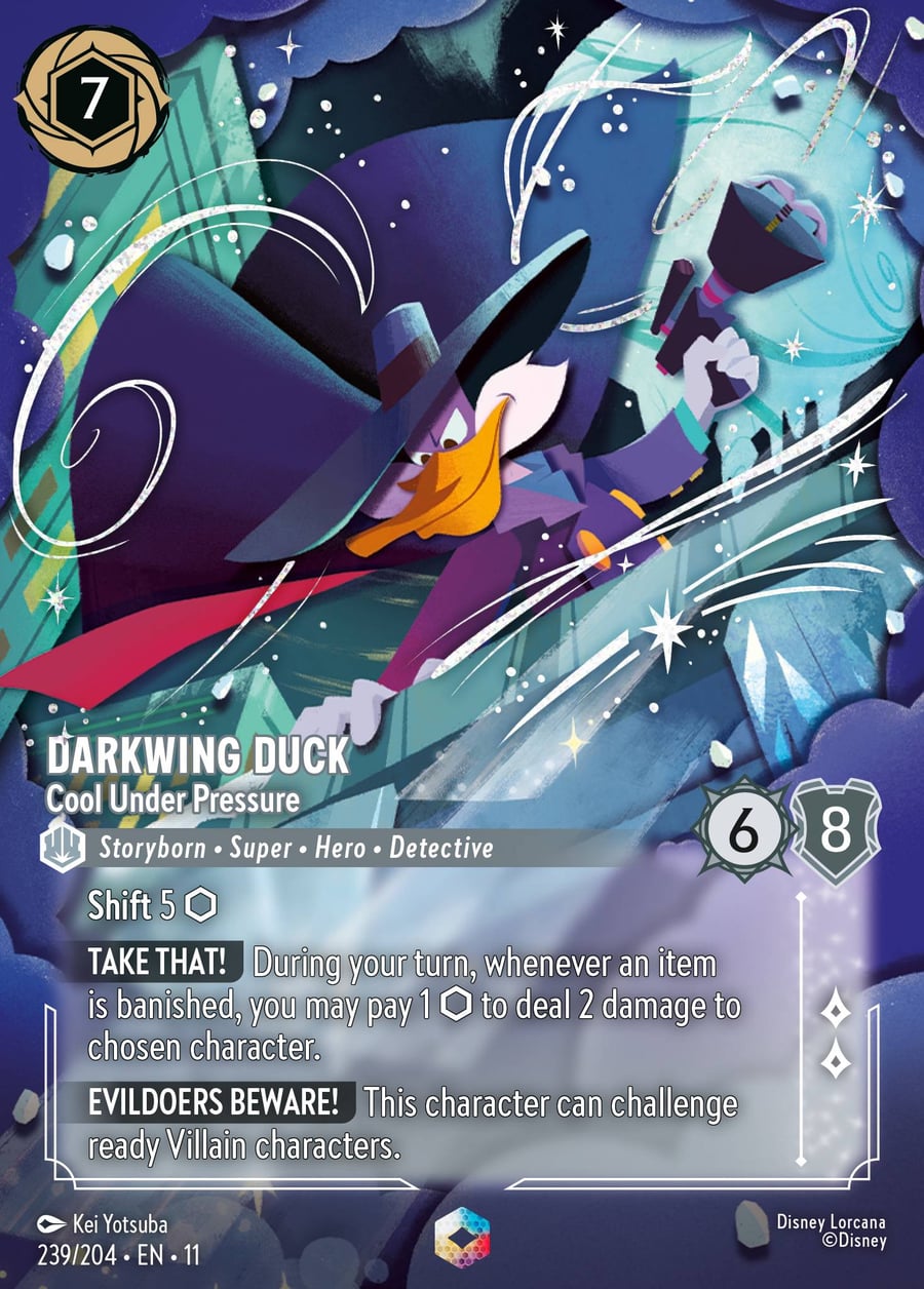 Darkwing Duck - Cool Under Pressure card art