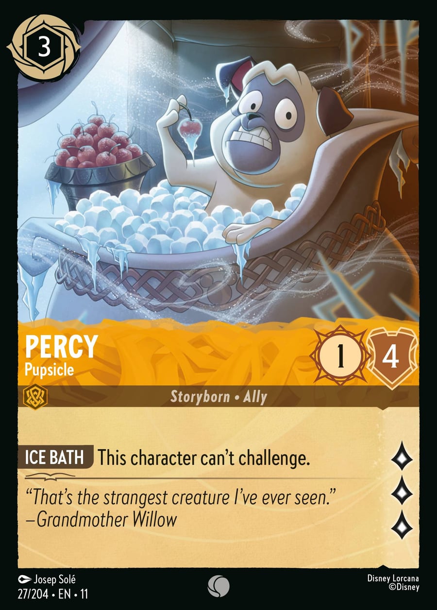 Percy - Pupsicle card art