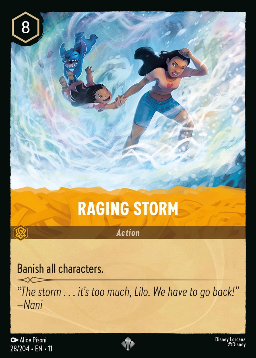 Raging Storm card art