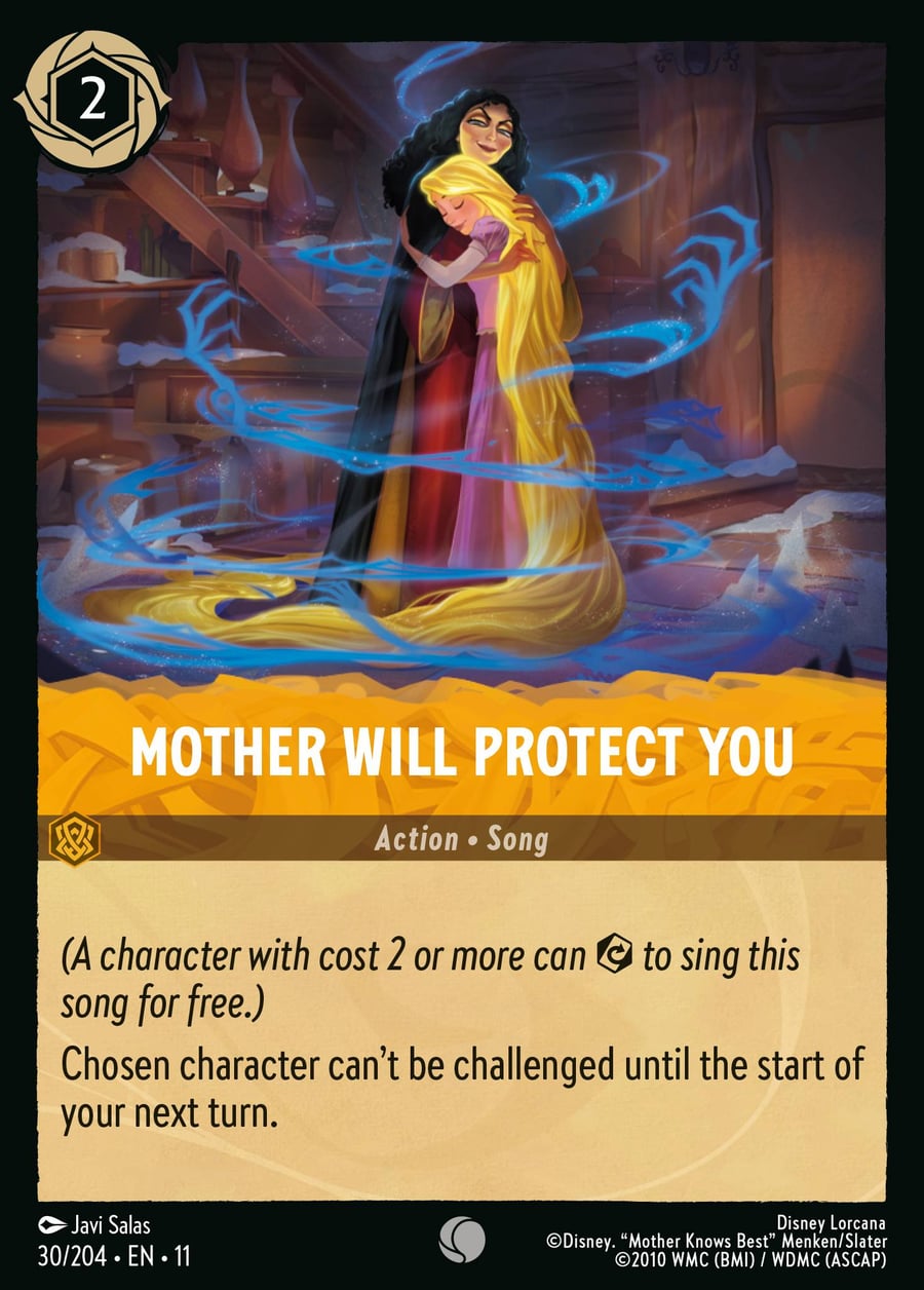 Mother Will Protect You card art