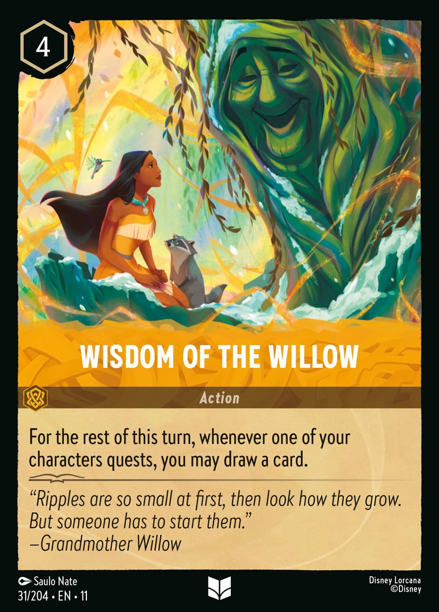Wisdom of the Willow card art
