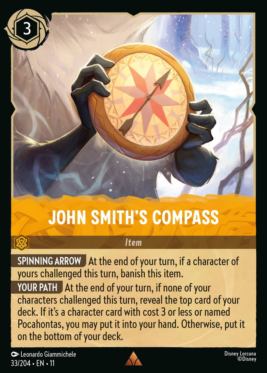 John Smith's Compass card art