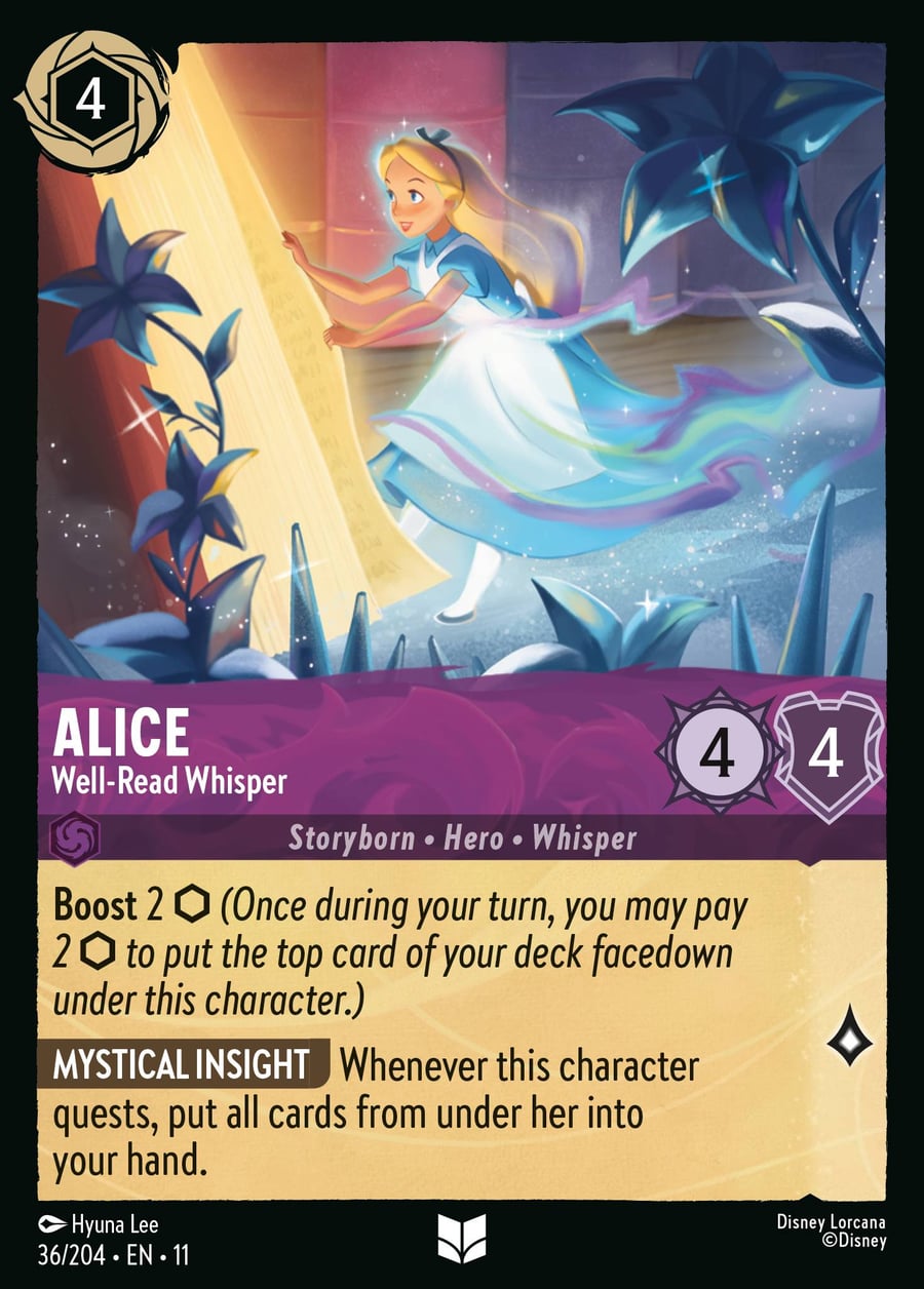 Alice - Well-Read Whisper card art