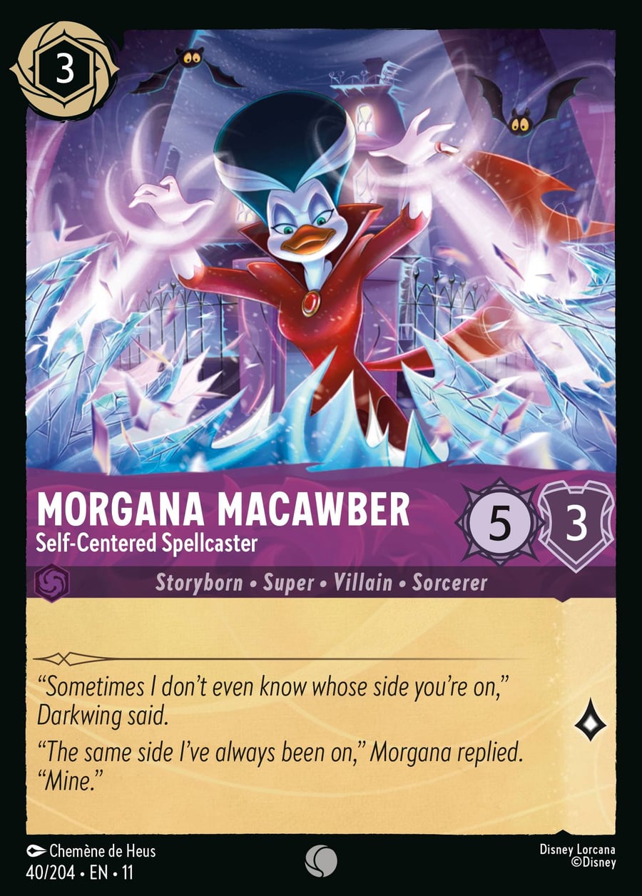 Morgana Macawber - Self-Centered Spellcaster card art