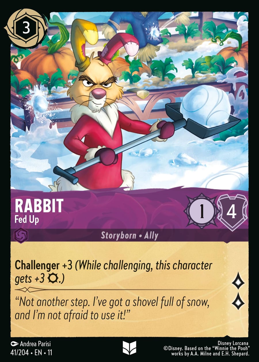 Rabbit - Fed Up card art