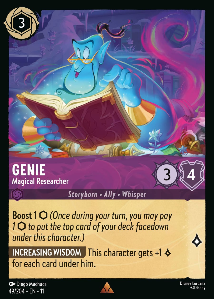 Genie - Magical Researcher card art