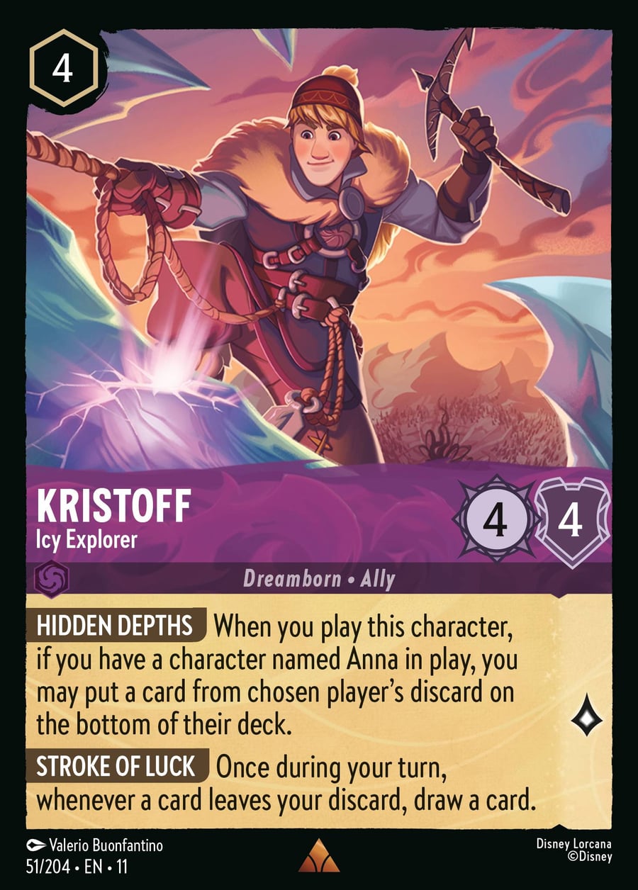 Kristoff - Icy Explorer card art