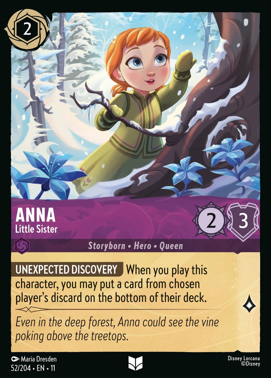 Anna - Little Sister card art