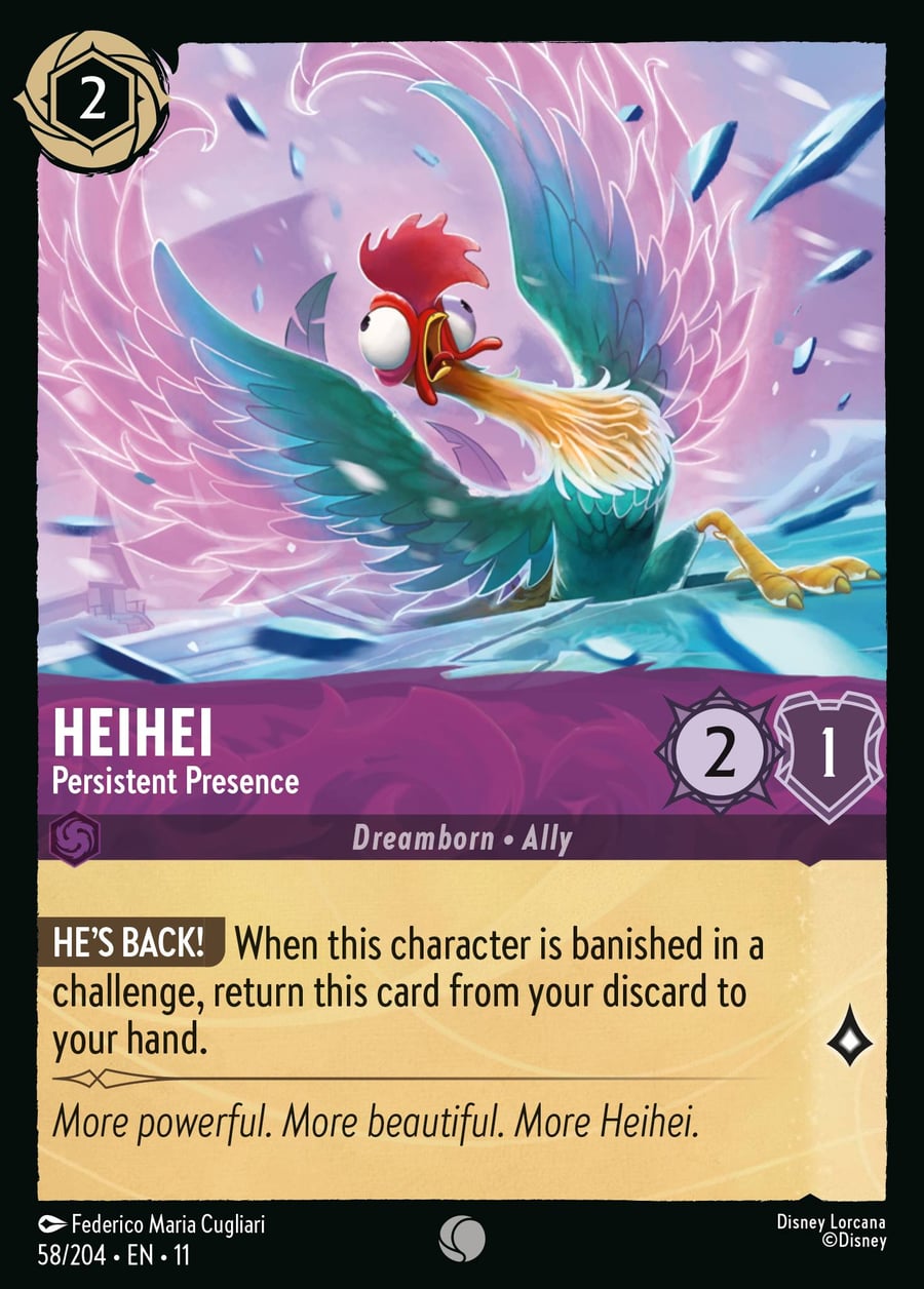 Heihei - Persistent Presence card art