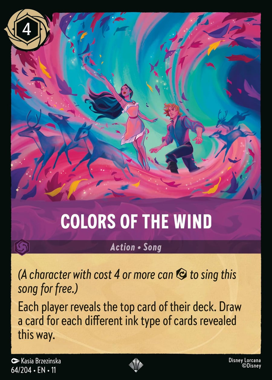 Colors of the Wind card art