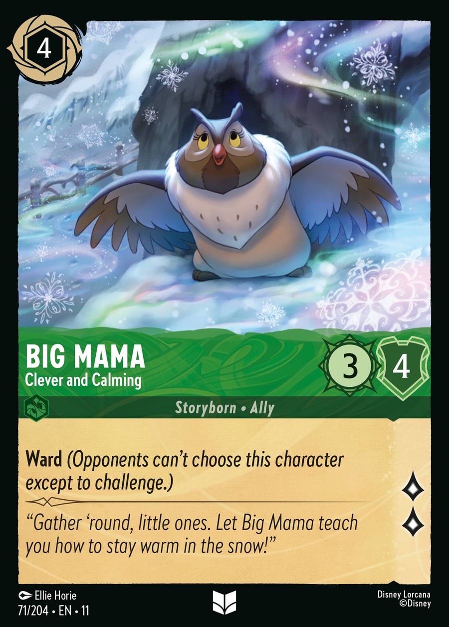 Big Mama - Clever and Calming card art