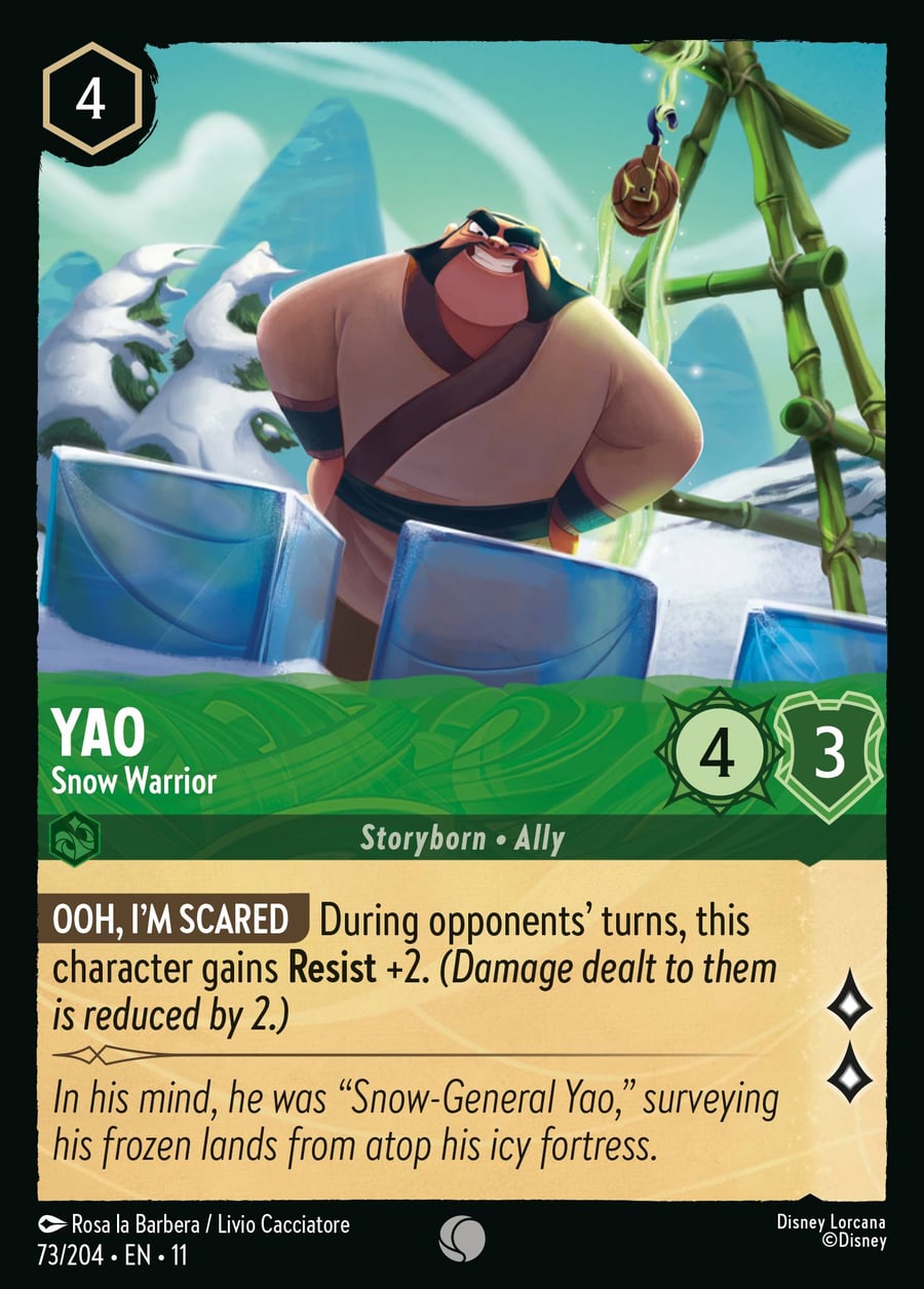 Yao - Snow Warrior card art