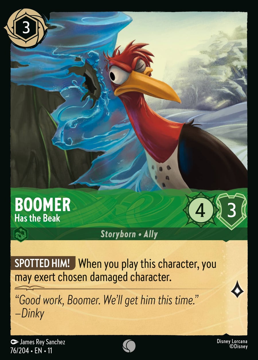 Boomer - Has the Beak card art