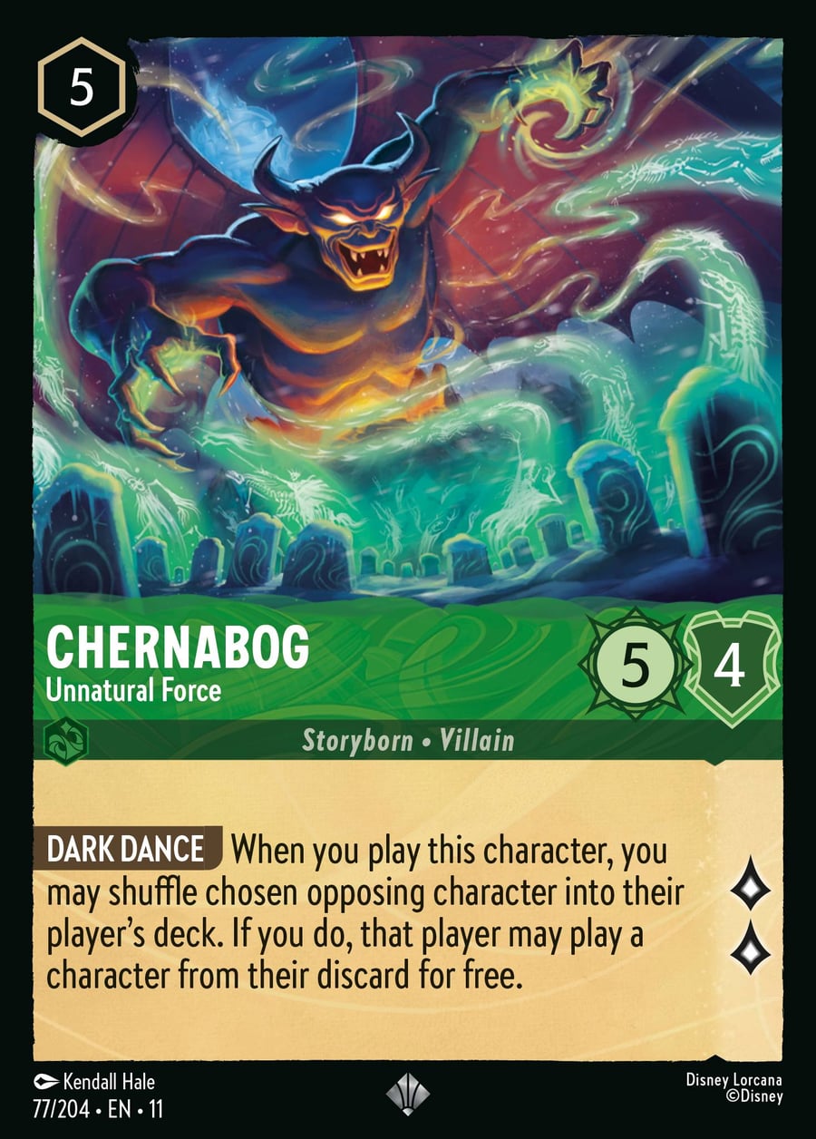 Chernabog - Unnatural Force card art