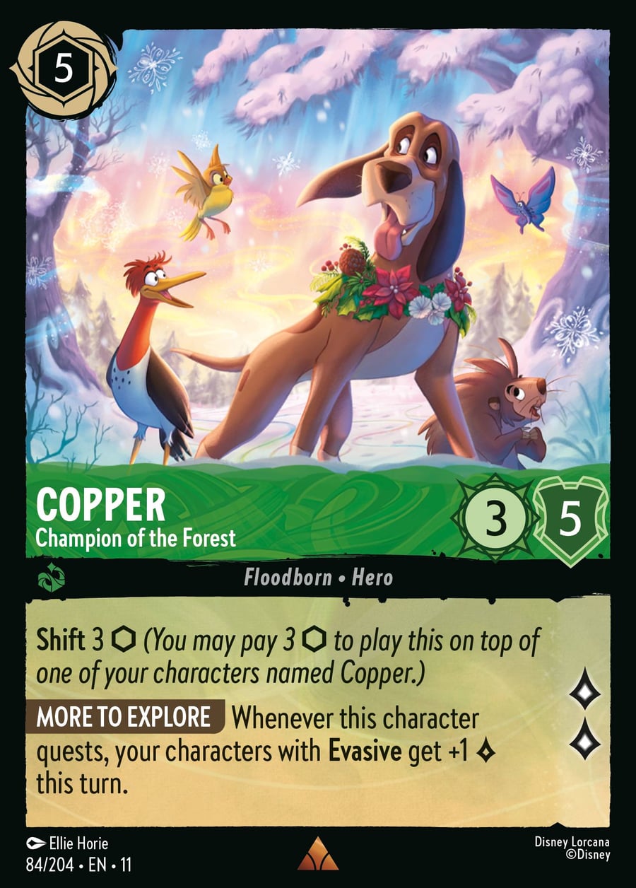 Copper - Champion of the Forest card art
