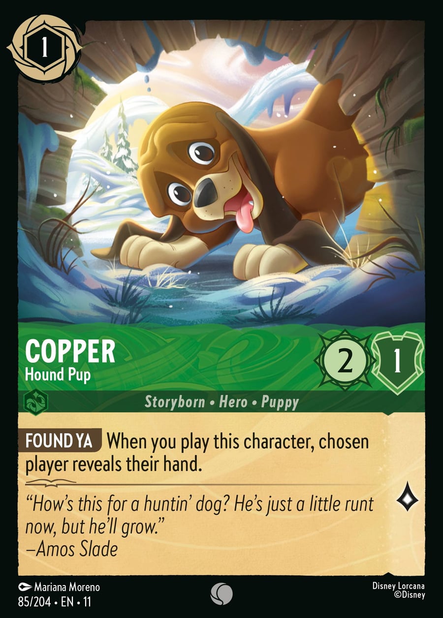 Copper - Hound Pup card art