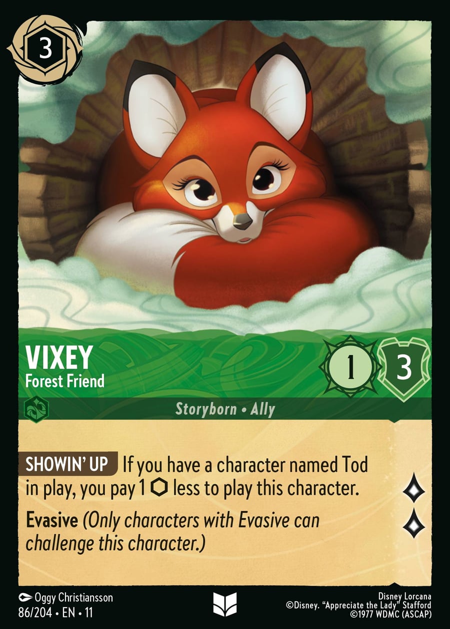 Vixey - Forest Friend card art