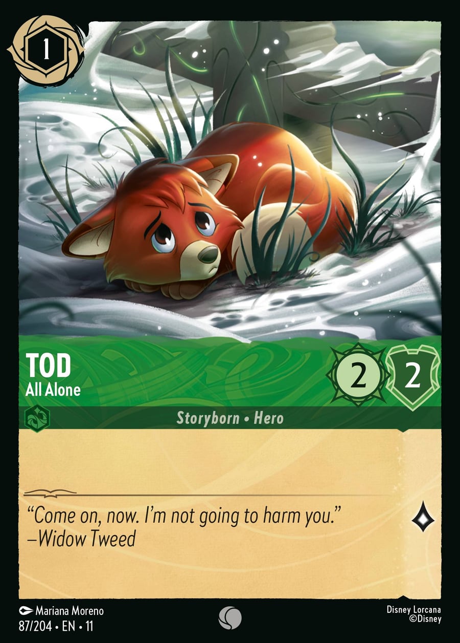 Tod - All Alone card art