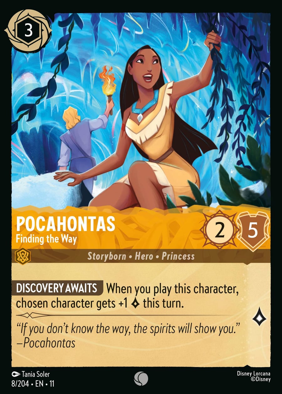 Pocahontas - Finding the Way card art