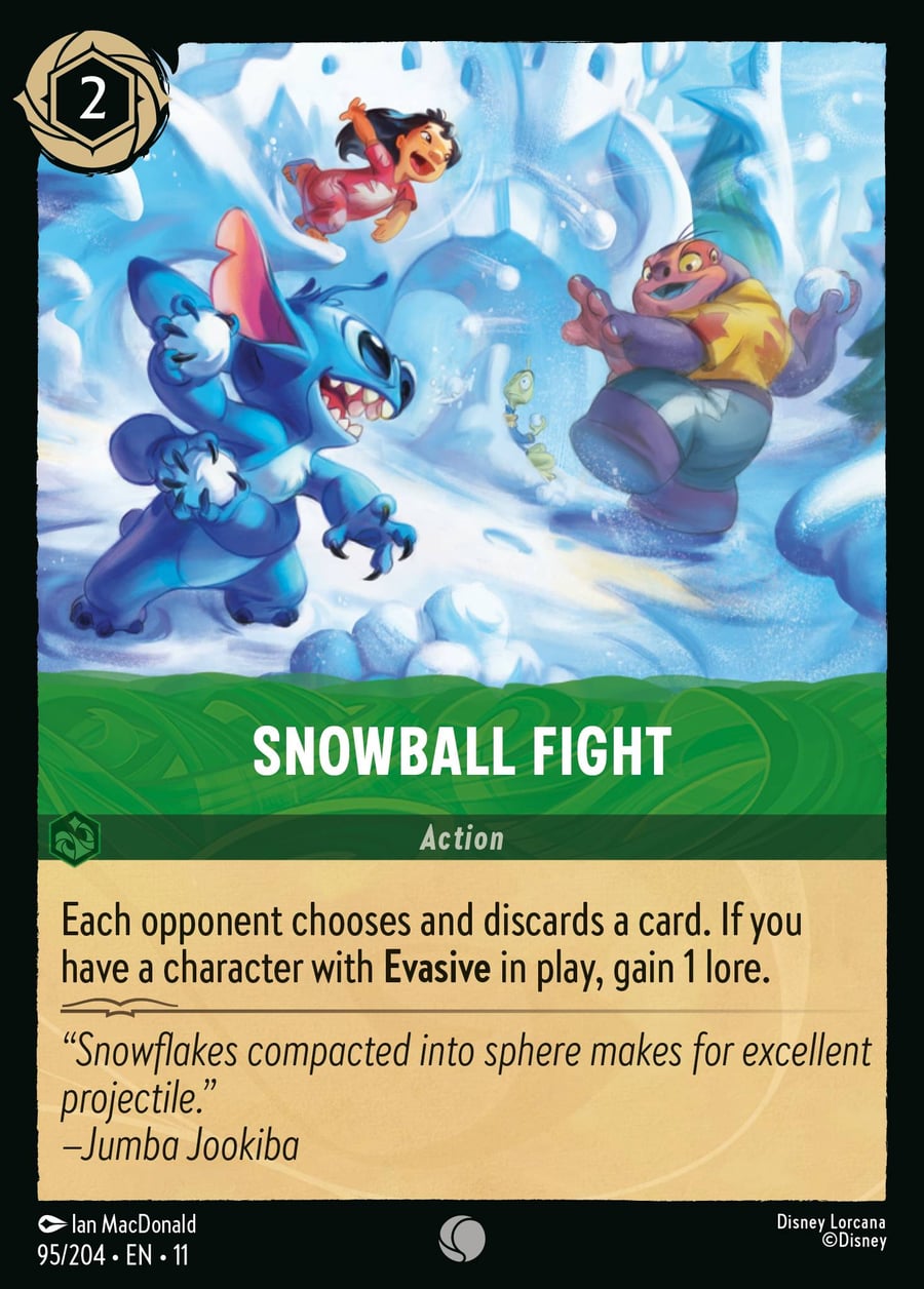 Snowball Fight card art