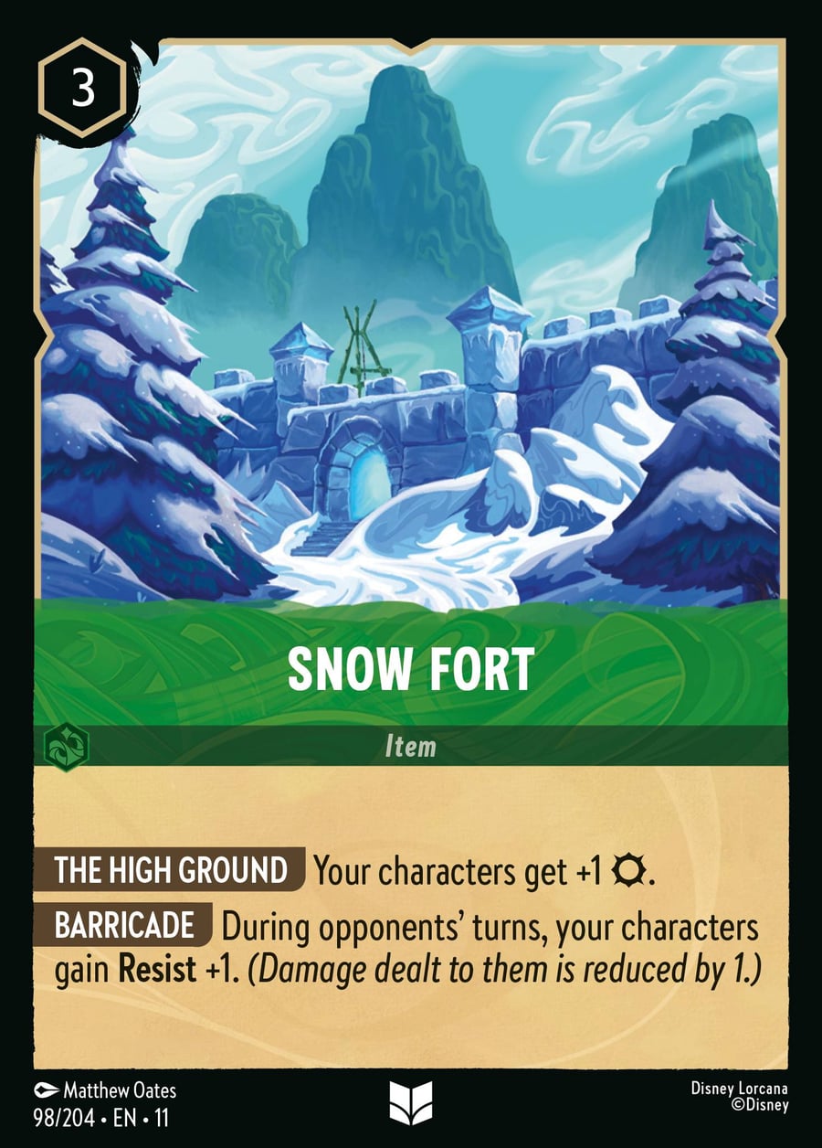 Snow Fort card art