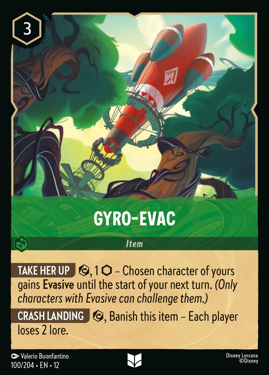 Gyro-Evac card art