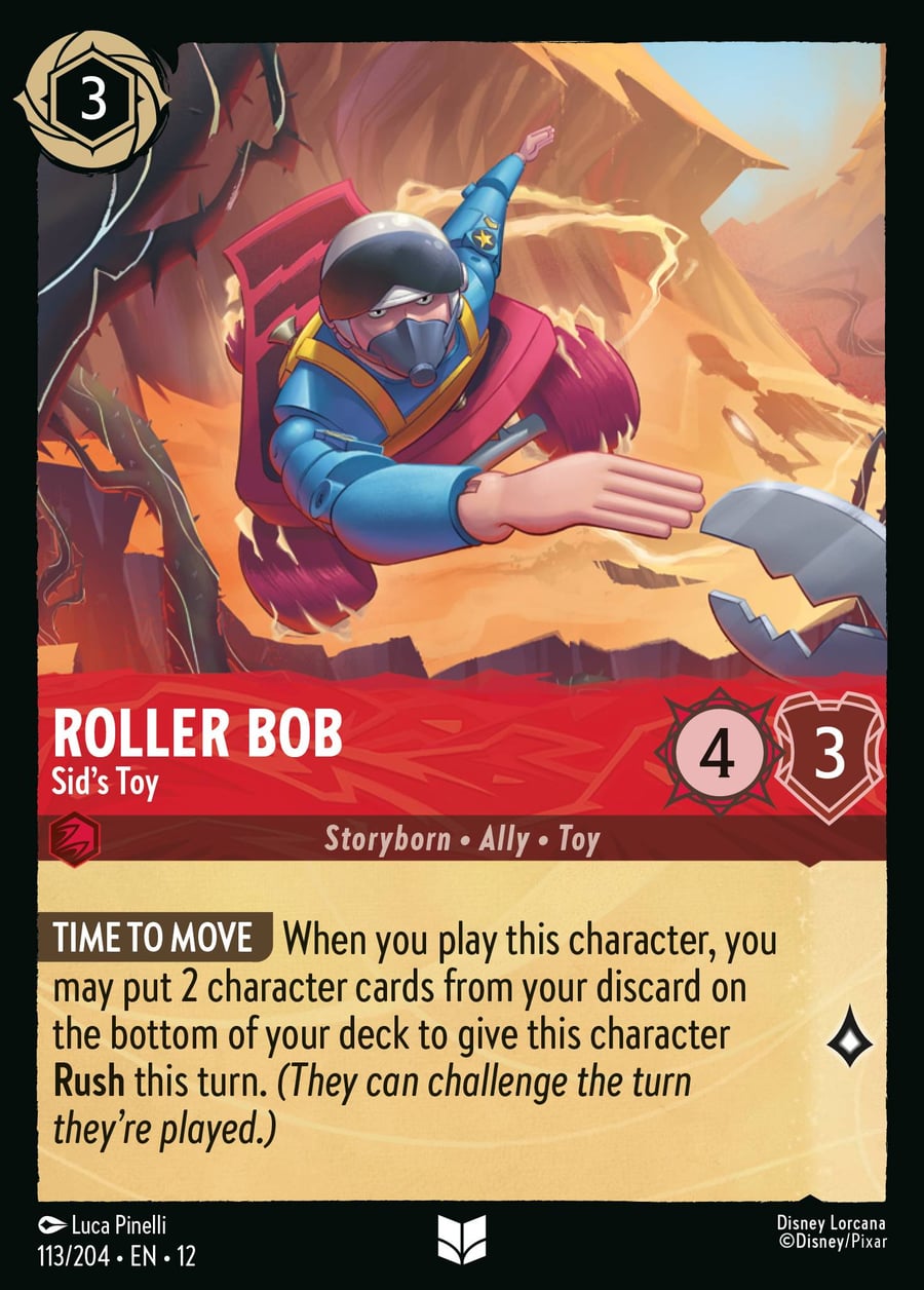 Roller Bob - Sid's Toy card art