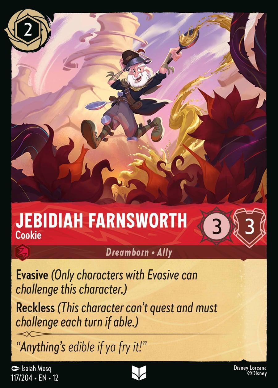 Jebidiah Farnsworth - Cookie card art