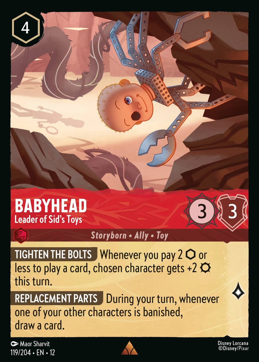 Babyhead - Leader of Sid's Toys card art