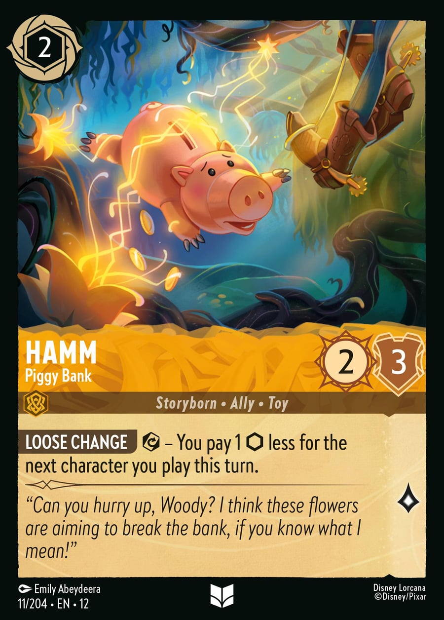 Hamm - Piggy Bank card art
