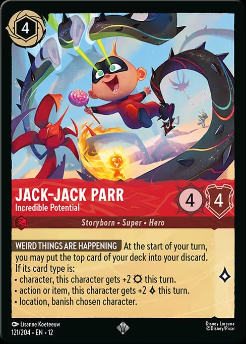 Jack-Jack Parr - Incredible Potential card art