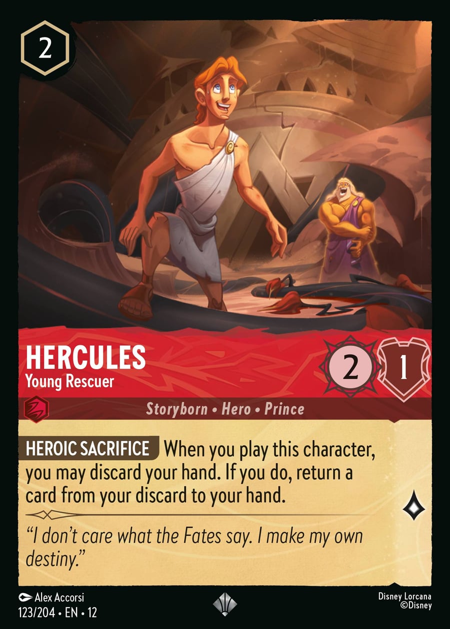Hercules - Young Rescuer card art
