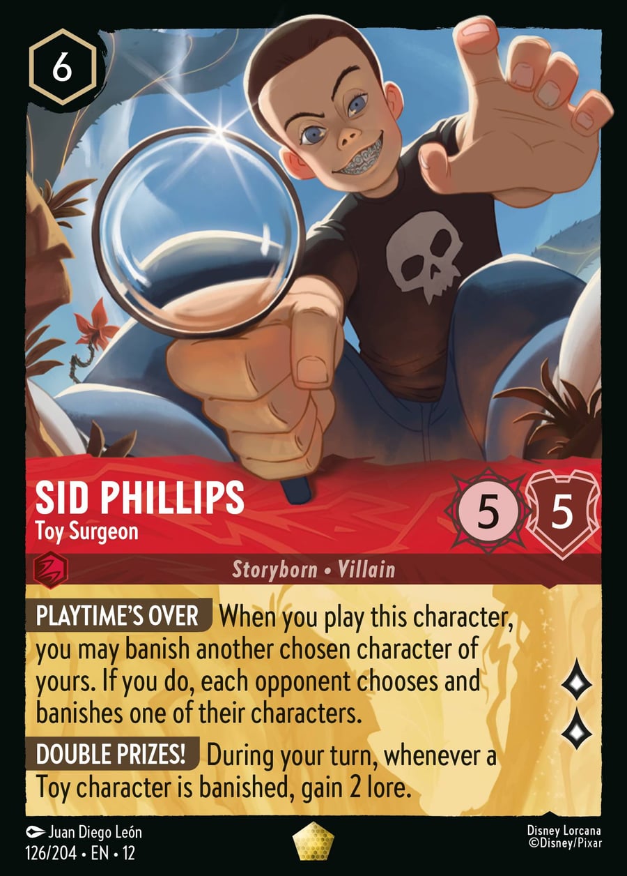 Sid Phillips - Toy Surgeon card art