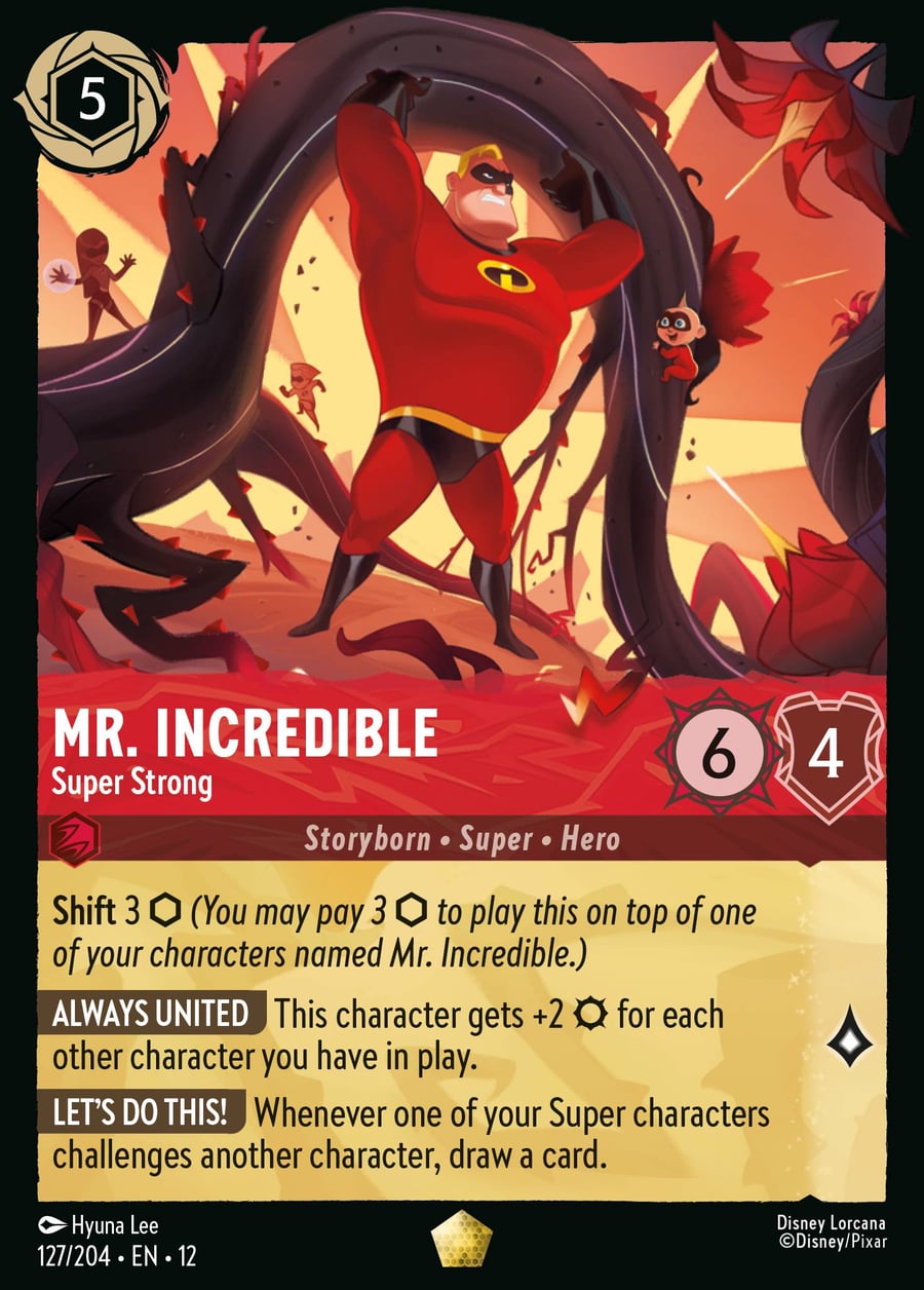 Mr. Incredible - Super Strong card art
