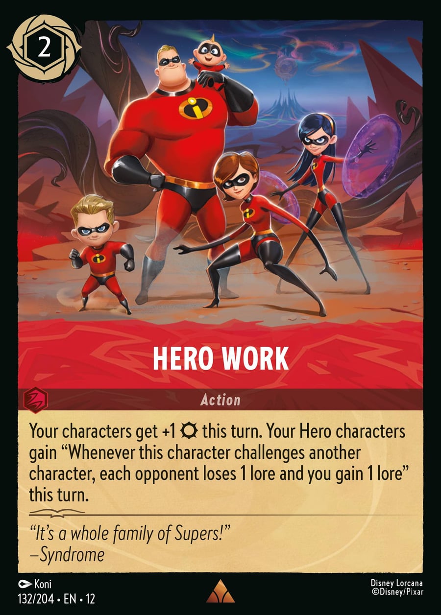Hero Work card art