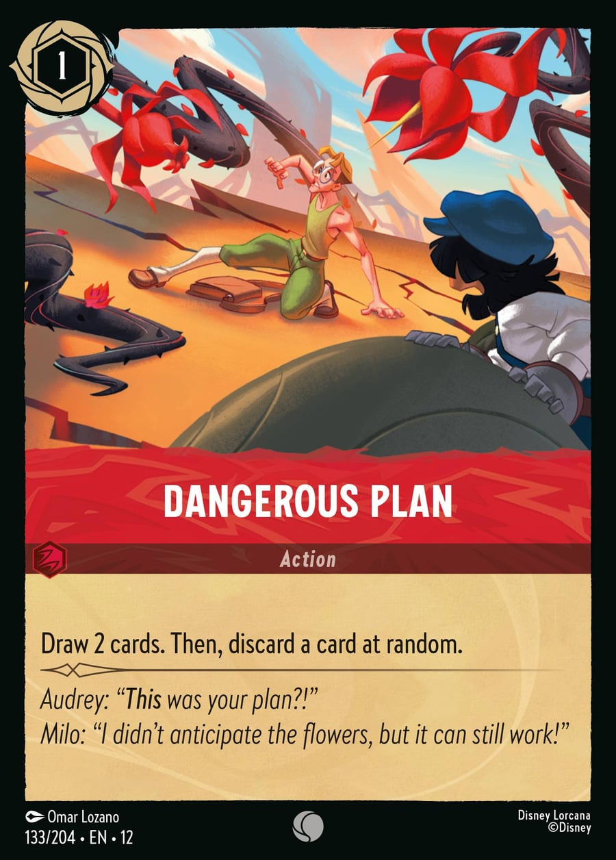 Dangerous Plan card art